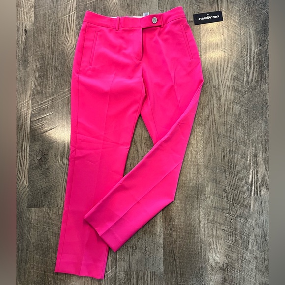 Karl Lagerfeld Pants - Karl Lagerfeld Bright Pink like new straight leg Trousers